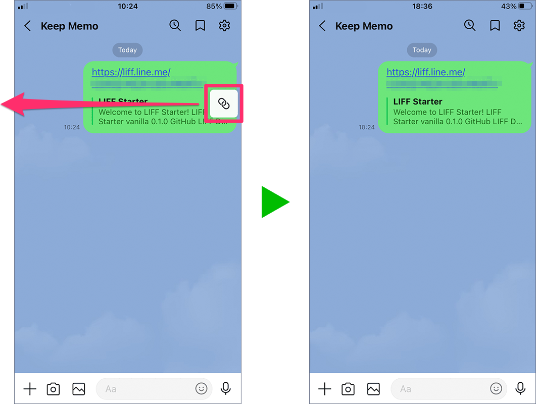 Closing a minimized LIFF browser
