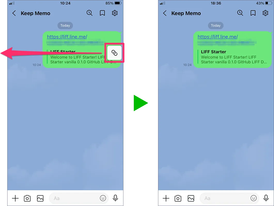 Closing a minimized LIFF browser