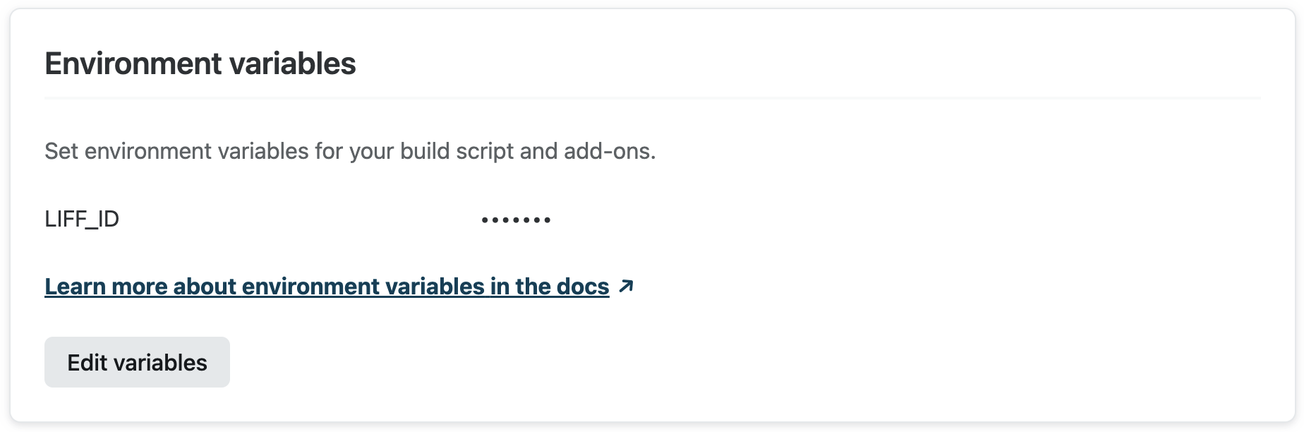 Netlify's site settings