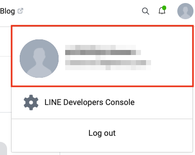 Click account information