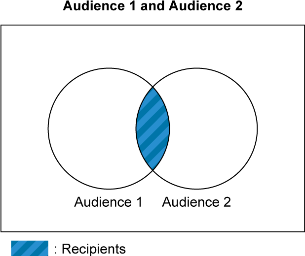 Audience 1 and Audience 2