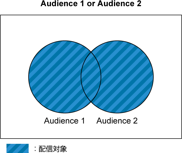 Audience 1 or Audience 2