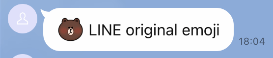 "LINE original unicode emojis" before discontinuation