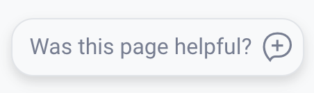 Feedback form title