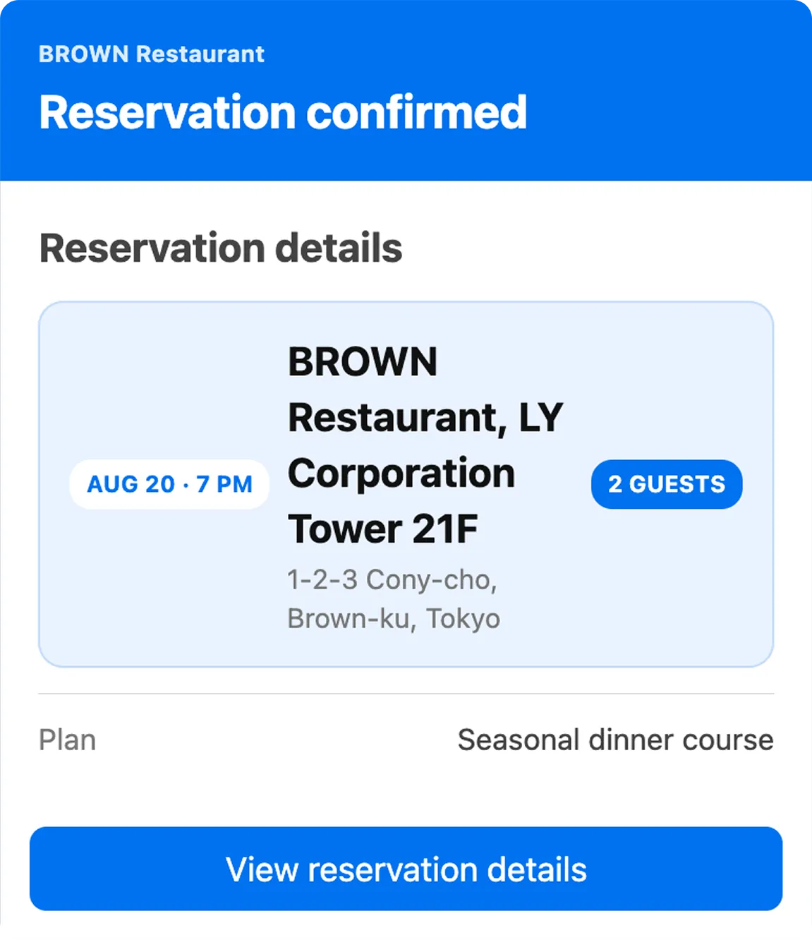 Horizontal layout in the Flex Message Simulator